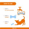 61WQDGg7dNL._SL1500_.jpg BarkButler x FOFOS Cooling Bone Dog Chew Toy- 100% Chew Toys for Dogs, Dog Toys for Large Dogs (10-30kgs) - Blue