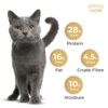 61WocOHljL._SL1200_.jpg Grain Zero Adult Dry Cat Food 1.2kg | Ocean Fish, Sardine & Mackerel | 48% Fresh Fish Inclusion, No Grain Formula, Gluten-Free | Promotes Healthy Skin & Coat | All Breeds