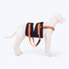 Heads Up For Tails Trooper Dog Harness - Navy Blue (Belly, 2XL)