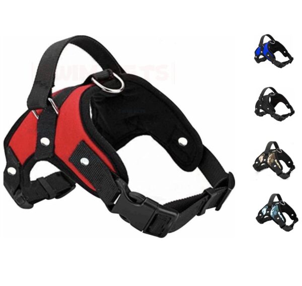 Dog Trust Vest Harness for Dogs Large Size with Padded Black Rope Leash Comfortable &Breathable&Durable -Dog Harness for Large German Shepherd Vest Harness for Dog