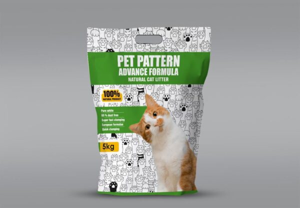 Advance Formula Pure White Super Fast Clamping Natural Cat Litter, 5Kg (White Bag) (DogsNCats - Authorised Partner)