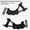 KIKA Pets Muscle Dog Harness for Large Dogs, L Size (21-35 kg Dogs), Midnight Black