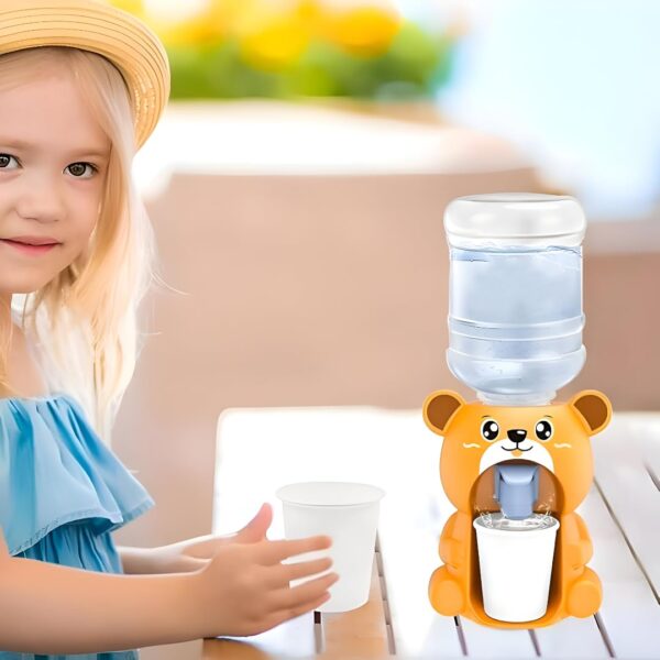 Big Water Dispenser, Toy for Kids Lovely Cartoon Animal Shaped Water Bottle and Mug Drinking Fountain Pumps Water, Juice & Milk Water Dispenser Toy Kids (Cat)