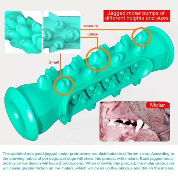 61Z0B9XvFFL._SL1000_.jpg Dog Chew Brush - Heavy Duty, Durable Chew Toy for Teeth Cleaning & Exercise – Promotes Healthy Teeth, Gums, and Mental Stimulation-Yellow