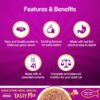 61Z76z0A5LL._SL1000_.jpg Whiskas Tasty Mix, Adult (1+ Years) Wet Cat Food with Real Fish, Chicken with Tuna and Carrot in Gravy Flavour, 12 x 70 g Pouches
