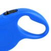 61a1Moowc9L._SL1500_.jpg Retractable Dog Leash| Heavy Duty 3 Meter| 360°Tangle Free| Strong Nylon Tape with Anti-Slip Handle| One Click Bracke Lock for Dogs Upto 50kgs (Blue)