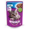 whiskas Wet Meal Adult Cat Food - Tuna In Jelly, whiskas Wet Meal Adult Cat Food - Tuna In Jelly, 85G Pouch, 1 Count