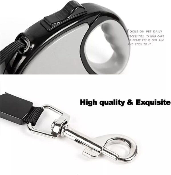 61bMhquJiUL._SL1500_.jpg Smart Pet Leash Automatic with Padded Feature and Feather Decoration for Dogs Dog Traction Rope Chain Automatic Retractable Dog Walking Rope Pet Leashes Retractable Pet Leash (3M-15Kg)