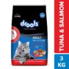 Drools Dry Cat Adult Food Tuna and Salmon 3kg