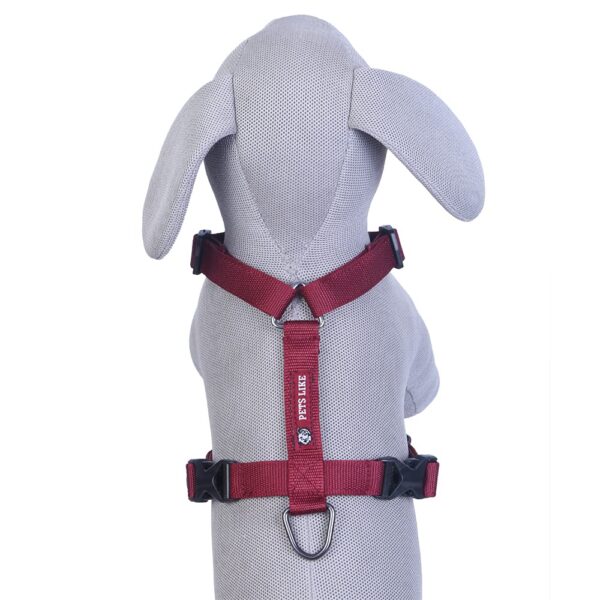 61dZOT8mFUL._SL1000_.jpg Pets Like Dog Polyester Full Harness Maroon(Small) (GE-PL0012D)