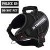 KIKA Pets Muscle Dog Harness for Large Dogs, L Size (21-35 kg Dogs), Midnight Black