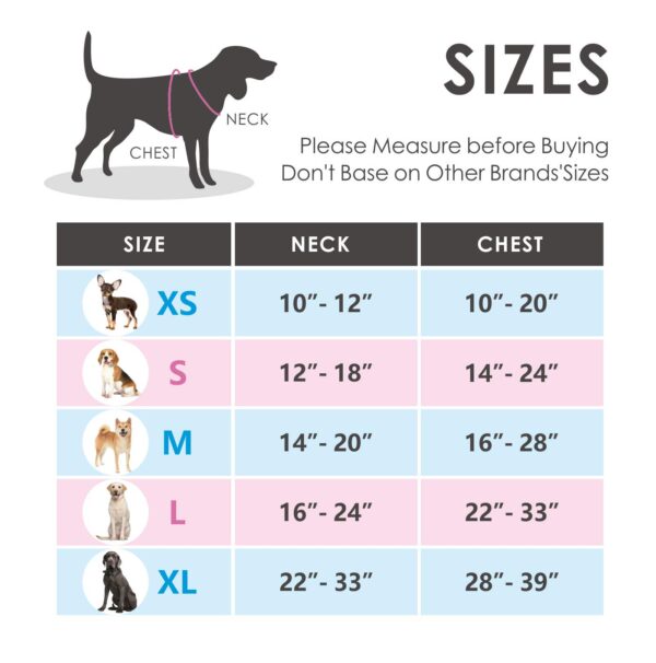 PHOEPET No Pull Dog Harness Medium Reflective Front Clip Vest with Handle,Adjustable 2 Metal Rings 3 Buckles,[Easy to Put on & Take Off](L, Grey)