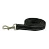 61fiJmpHwgL._SL1500_.jpg Dog Leash And Collar Combo Set|Highly Reflective|Dog Rope For Small, Medium & Large Dogs|(Size- Leash 4.8 Ft. + Collar (Medium, Black),146 cm