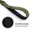 61fn4sTSbiL._SL1000_.jpg Hank Military Dog Leash | Heavy Duty Metal Hook | 3M Reflective | Stretchable Large Rope | Soft Double Handle | Suitable for Training, Walking, Adventure (Army Green 6 Feet)