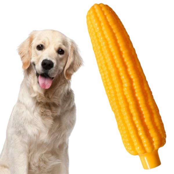 Western Era Long Corn Squeaky Toy -Interactive Plush Toy, Unleash Fun in Your Furry Friend, Buddy for Dogs & Cats, Perfect for Playtime, Chew Time, Cuddle Time, Long-Lasting for Your Beloved Pet