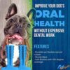 61hSqDUVD0L.jpg PSK PET MART Dog Toothbrush Stick Bristly Brushing Stick Dog Teeth Cleaning Treats Chew Toys Bite Resistant Puppy (TPR) Natural Rubber (Pack of 1)