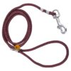Sage Square Strong Dog Rope Leash | Durable Heavy Duty Comfortable Nylon Leash | Walking Leads with Strong Hook | for Large Dogs | Pack of 1 (Color May Vary) (18 MM)