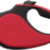 Pets Empire 360° Tangle-Free Retractable Dog Leash | Heavy Duty 16 ft Training Leash for Pets with Anti-Slip Handle | Strong Nylon Tape & One-Handed Brake Pause Lock for Large Dogs - Multicolor