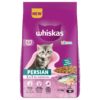 Whiskas Persian Kitten (2-12 Months) Dry Cat Food, 1.1kg, 100% Whiskas Persian Kitten (2-12 Months) Dry Cat Food, 1.1kg, 100% Complete & Balanced Tailor Made Nutrition, Reduces Hairfall, for Healthy Coat & Skin