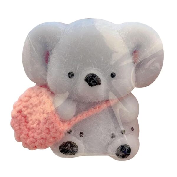 Taba Squishy, Squishy Toys, Squishy Ball Cute Toys Squeeze Rebound Sensory Toy Funny Novelty Cute Animals Fidget Toy for Boys Girls Birthday Party Gifts (Koala Backpack Color Random)