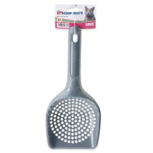 Savic: - Micro Cat Litter Scoop | Made with Plastic and a Durable Design, Specially Designed to be User-Friendly | Suitable for Any Type of Cat Litter - (Pack of 3)