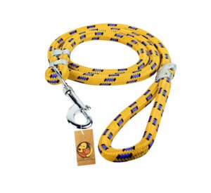 Foodie Puppies Dog Training Walking Rope - (Nylon Leash - Foodie Puppies Dog Training Walking Rope - (Nylon Leash - 12mm) Dog Cord Leash for Small Dogs Sized Dogs with Strong Hook Size (Color May Vary)