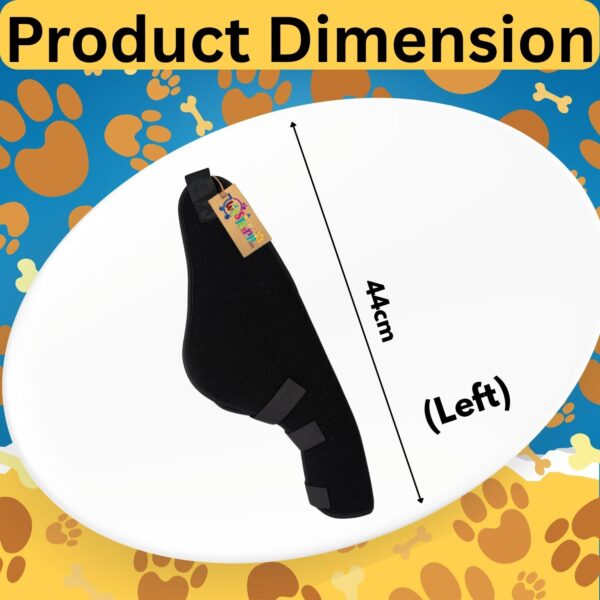 61jrlRywC1L._SL1500_.jpg Western Era Dog Disability Leg Support Brace | Rear & Front Leg Injury Aid for Arthritis, Mobility, Sprain Recovery | Wrap for Disabled Dogs with Padding | Helps Walking, Balance, Joint Relief (Left)