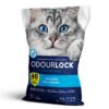 OdourLock Unscented Ultra Premium Cat Litter - Blocks Ammonia for 40 Days, Quick Absorption, Dust-Free, Extra-Hard Clumping, Multi-Cat Friendly, Made in Canada, Easy Maintenance 6kg