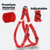 61lscGIdGfL._SL1080_.jpg Kuber Industries Dog Harness and Leash Set, Red
