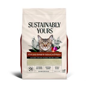 Sustainably Yours Natural Cat Litter, Multi-Cat, 11.8 Kg