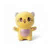 Tukkle Cat Soft Toy - 30cm Cute Plush with Shiny Heart & Sequined Ears (Assorted - Pack of 1) Yellow, Grey & Pink for Kids, Adults, Birthday, Anniversaries, Return Gift, Valentine's Day