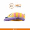 BarkButler x FOFOS Garden Butterfly Plush - Soft & Squeaky Toys for Dogs, Dog Toys for Small to Medium Dogs (0-20kgs) - Blue