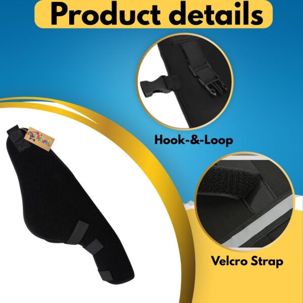 61p8lTGldbL._SL1500_.jpg Western Era Dog Disability Leg Support Brace | Rear & Front Leg Injury Aid for Arthritis, Mobility, Sprain Recovery | Wrap for Disabled Dogs with Padding | Helps Walking, Balance, Joint Relief (Left)