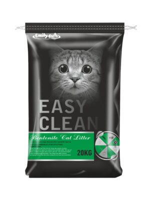 Emily pets Fresh Scented Bentonite Cat Litter Breeder Bag 20KG (Apple)