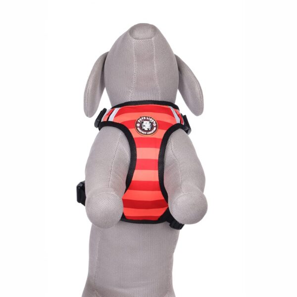 Dog Padded Harness| Easy Control Handle for Small, Medium & Large Dogs| Dog Harness Comes with Red-Orange Mix Color for Small Size Dogs