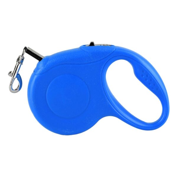 Retractable Dog Leash| Heavy Duty 3 Meter| 360°Tangle Free| Strong Retractable Dog Leash| Heavy Duty 3 Meter| 360°Tangle Free| Strong Nylon Tape with Anti-Slip Handle| One Click Bracke Lock for Dogs Upto 50kgs (Blue)
