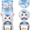 Big Water Dispenser, Toy for Kids Lovely Cartoon Animal Shaped Water Bottle and Mug Drinking Fountain Pumps Water, Juice & Milk Water Dispenser Toy Kids (Cat)