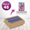 61s-cepX00L._SL1000_.jpg Whiskas Wet Food for Kittens (2-12 Months), Tuna in Jelly Flavour, 48 Pouches (48 x 85g)&Whiskas Dry Food for Kittens (2-12 Months), Ocean Fish Flavour, 450g Pack