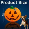 Western Era Pumpkin Squeaky Dog Toy | Halloween Jack O’ Lantern Design | Durable Chew Toy for Dogs | Spooky Pumpkin Shape with Loud Squeaker | Great for All Dogs | Dog Treat Distraction for Training