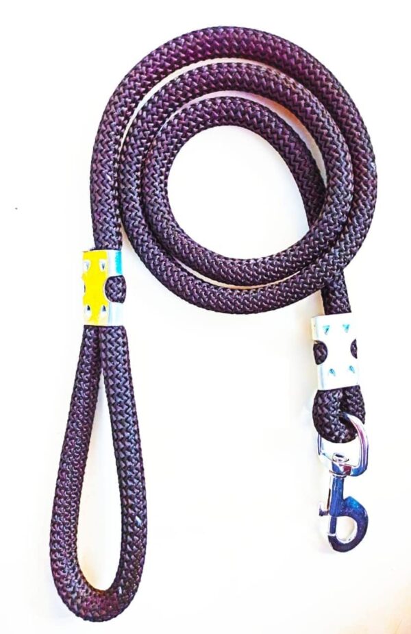 Dog Belt Combo of Nylon Fur Padded Dog Harness with Black Dog Lead Specially for Medium Breeds Dog Harness (Pack of 1)