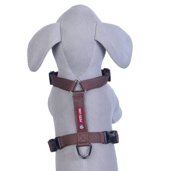 61sdsv1PhCL._SL1000_.jpg Pets Like Dog Polyester Full Harness Brown(Small)