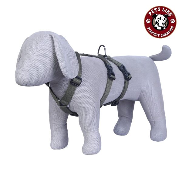 61tO2pC6VBS._SL1000_.jpg Petslike Double H Harness Olive Green(Size Large), Olive Green, Large, 250 g