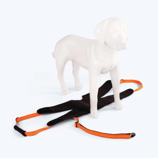 Heads Up For Tails Trooper Dog Harness - Navy Blue (Belly, 2XL)
