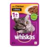61uGX0SpBcL._SL1100_.jpg Whiskas Adult (+1 Year) Wet Cat Food, Tuna In Jelly, 24 Pouches (24 X 85G) & Chicken In Gravy, 24 Pouches (24 X 85G), 1 Count