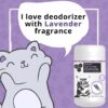 Eco Soft Cat Litter Deodorizer 750gms | Lavender Fragrance | Odour Eliminating Powder | Suitable for All Types of Litter | Longer Lasting Odour Control | Strong Cat Urine Smell Remover