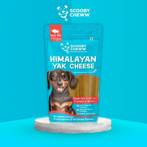 61woUmKog3L._SL1080_.jpg Himalayan Yak Stick Dog Treat | 100% Natural Vegetarian Yak Cheese Chew | Protein & Calcium-Rich Dental Hygiene Snack | Long-Lasting Chew for All Breeds & Life Stages