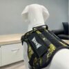 Dog Harness No-Pull Pet Harness Adjustable Outdoor Pet Vest 3M Reflective Oxford Material Vest for Dogs Easy Control for Small Medium Large Dogs (Medium, Camouflage Green)