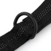 61xSh83senL._SL1000_.jpg Hank Army Tactical Dog Leash | 3M Reflective | Heavy Duty Rope | Military Grade Metal Hook | Stretchable | Soft Double Handle | Suitable for Training, Walking, Adventure (Black 6 Feet)