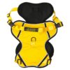 Yellow Harness for Medium Size Dogs | Oxford Fabric, 4 Adjustable Buckles | Dog Chest Belt for Small Dogs - (Medium, Yellow)
