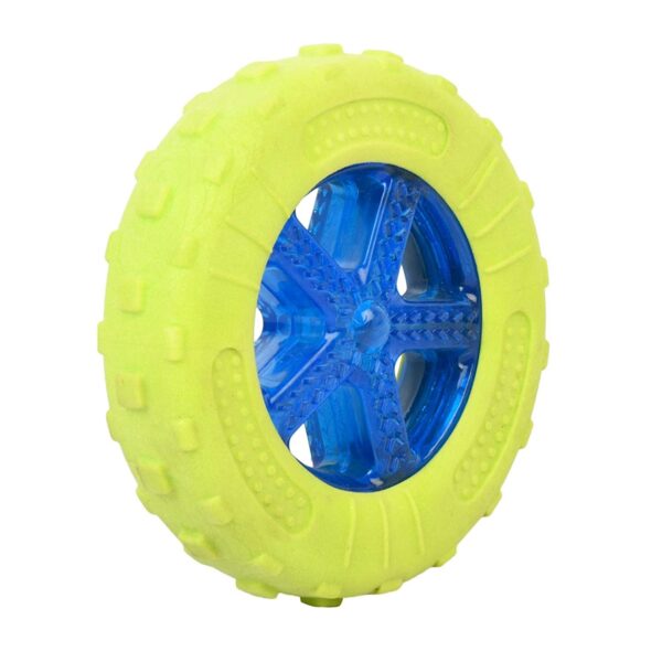 61z1Og4cvCL._SL1500_.jpg PremiumAV Extreme Chew Tire Dog Toy – Durable Training Aid & Interactive Chew Wheel for Medium & Large Dogs, Tough Bite-Resistant Rubber Toy for Aggressive Chewers